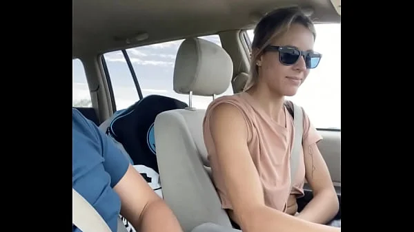 Fun Flirty Handjob Driving Through the Country - Kate Marley