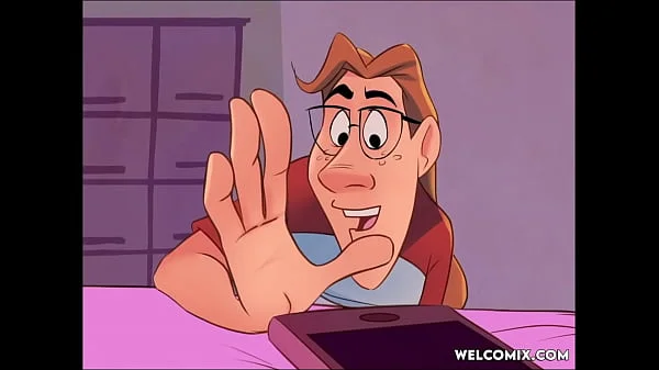 Sending nude photos to her husband - The Naughty Home Animation - Title 02