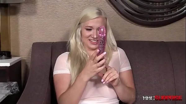 BBCSurprise - Hottie Emily Takes Her First BBC To Get Creampied!