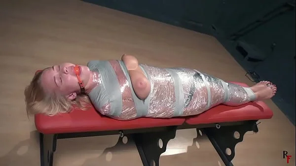 Darina has multiple orgasms Mummification with magic wand 1
