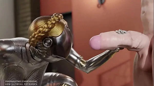Balerina slut from Atomic Heart doing anal