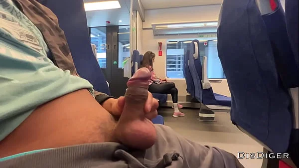 A stranger girl jerked off and sucked me in the train in public