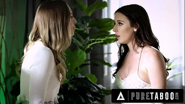 PURE TABOO Teen Lily Larimar Caught Her BFF Charly Summer Fucking Her Older Boyfriend & Joined In