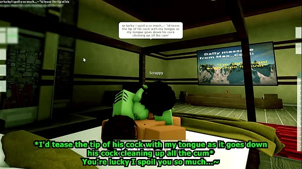 A Hot Night with a Goblin Girl | Roblox RP