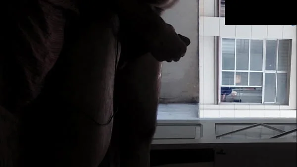 Masturbate naked for my favorite neighbor at window - I love how she desires me