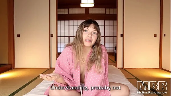 Orgasms, creampie and sushi on a Japanese Futon - MyBadReputation