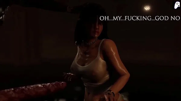(4K - Love Wolf) Lost girl with big tits and big ass gets fucked by a monster with a erect cock and decides to get creampied | Hentai 3D