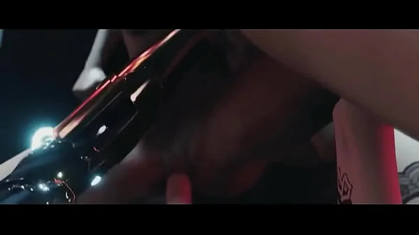 Cyberpunk threesome POV sex with MILFs