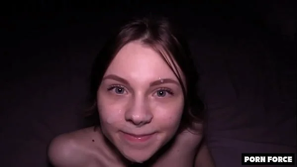 Cutest Teen ROUGH Doggy Fucked And Cum On Face