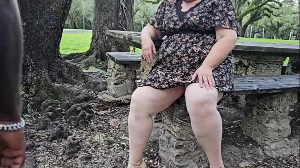 Big ass Pawg hijab Muslim Milf pissing outdoor in the park and getting pussy fingered by stranger