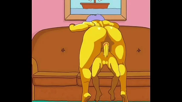 Selma Bouvier from The Simpsons gets her fat ass fucked by a massive cock