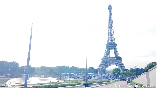 Melena Maria Rya Public Outdoor in Paris