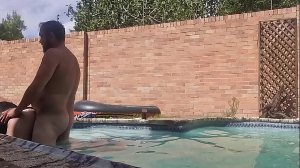 Swimming pool fuck