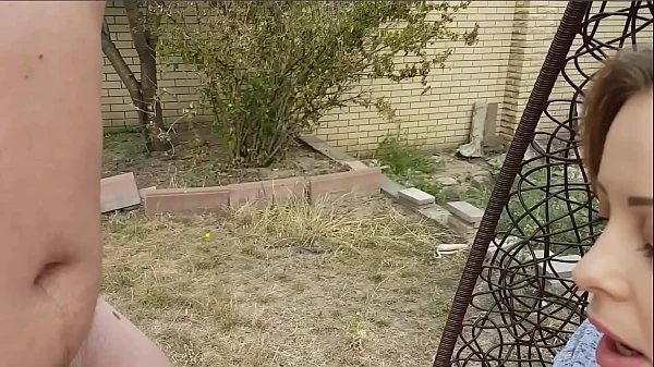 Sexy milf sucks his big cockhead and swallow all his sperm