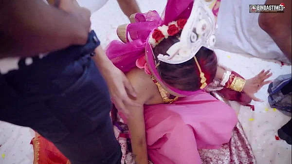 GangBang Suhagarat Part 2 - Desi Indian Cute Wife Very 1st Suhagarat ( Full Movie )