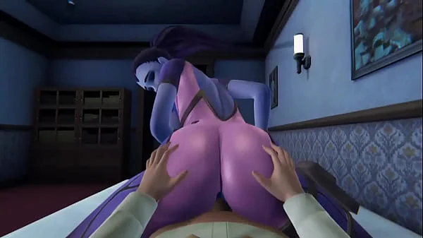 Sex with Widowmaker in Overwatch l Hentai uncensored