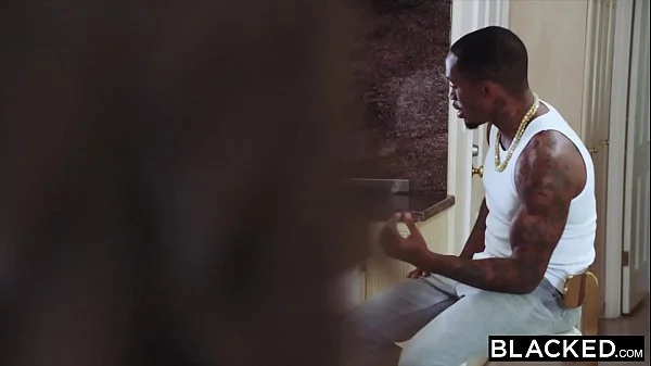 BLACKED Her roommate's BF gives her the BBC she wants