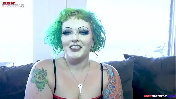 big butt Goth Pawg Vicky Vixen debuts on BBWHighway.com