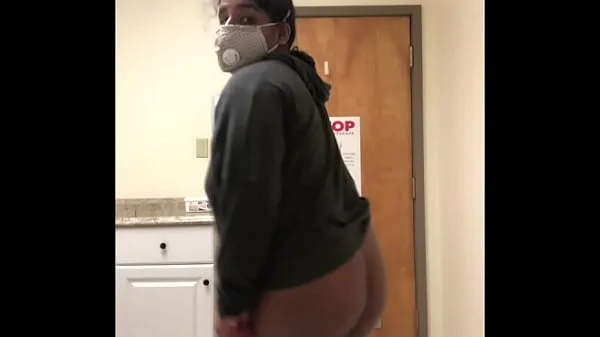 Masked Slut Cums at the Doctors Office