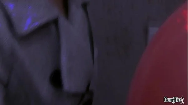 Asian Babe Getting Manhandled by IT Halloween Pt1
