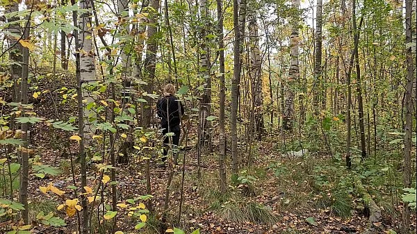 crazy maniac was watching the girl ! then he fucked her in the woods ( Loren strawberry )