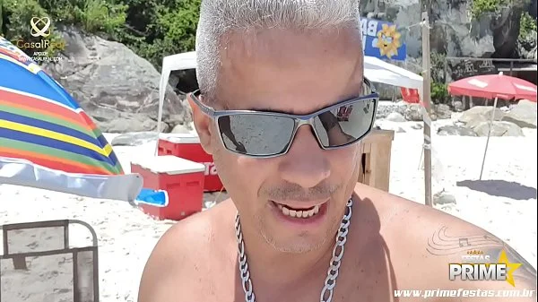 Bukakke Mirella Mansur Na Praia de Abricó Levando Porra a Galera vai a Loucura completo No Red !!!