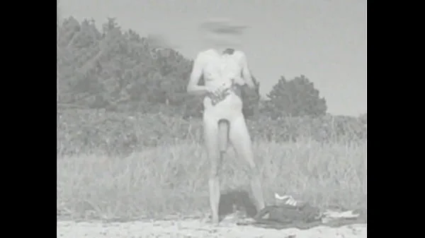 Huge flaccid cock - East German nude beach