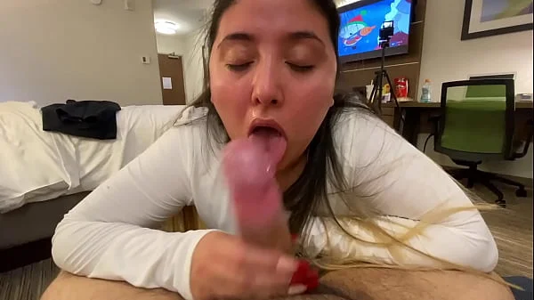 Sexy Latina whore in thong getting fucked.