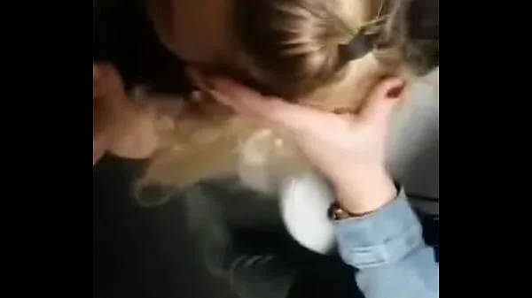 Getting my dick sucked at the club by gf and watched by her friend