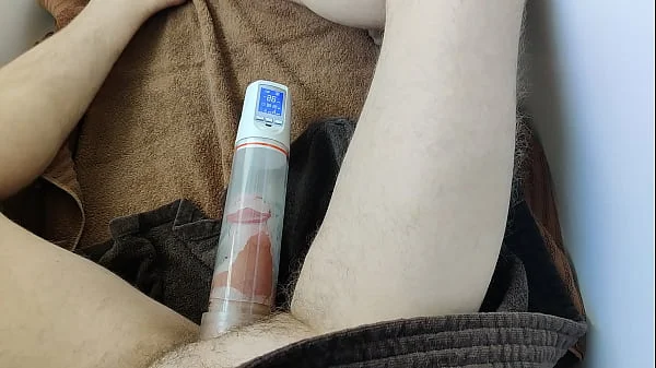 Time lapse penis pump