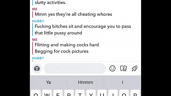 Sexting and Cuckolding Husband on Snap chat