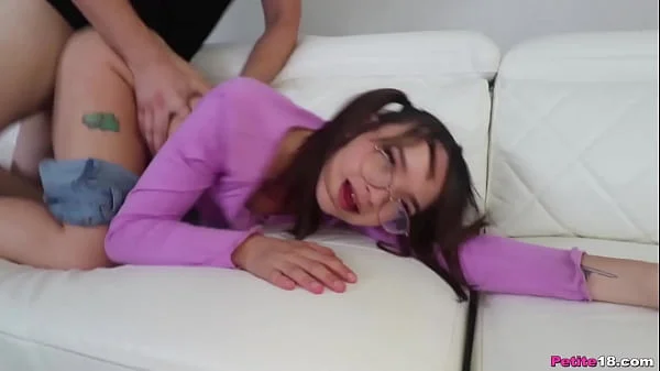 nerdy girl in glasses fucked hard 18