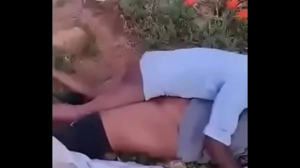 Old couple fucking outdoor in South Africa