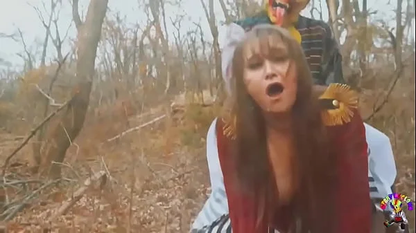 Fucking my step sister in the woods