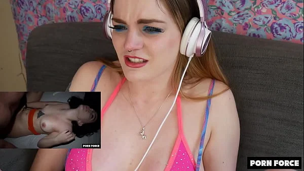 Carly Rae Summers Reacts to ROUGH POWER FUCK MAKES HER BRAIN MELT - PF Porn Reactions Ep IV