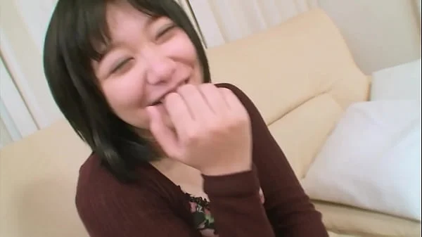 chubby japanese amateur MILF with creampie hairy pussy