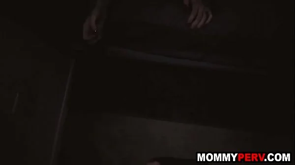 Stepson groping and fucking stepmother