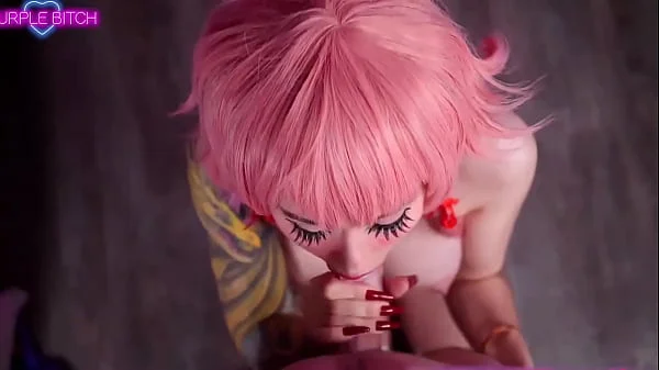Cosplay girl has first sex with a fan by Purple Bitch