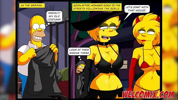 Halloween night with sex - The Simptoons