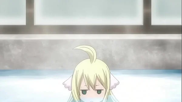 Fairy Tail OVA bath scene [nude filter]