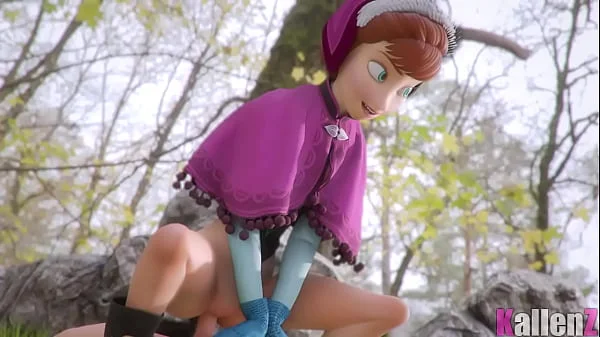 Anna loves that Big Cock - Frozen