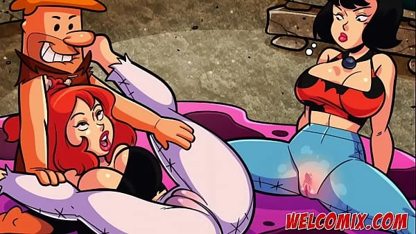 Stretching the pussy in the yoga class - The Flintstoons