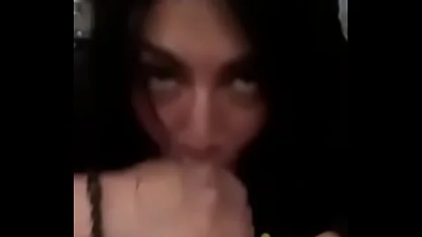 She got caught sucking dick
