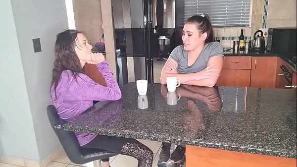 Two small titted sluts playing a piss game by pranking each other until someone gives up | roleplay
