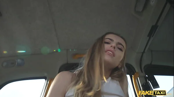 Fake Taxi Horny art student loves taking a masssive cock in her ass