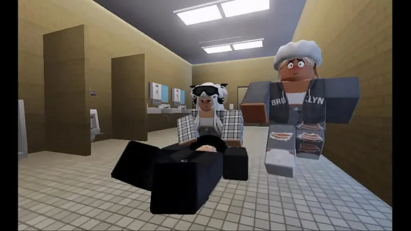 Submissive teacher gets fucked by students (roblox porn)