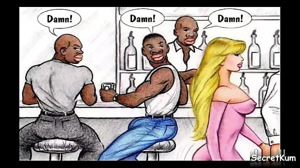 The Club Slut - Helpless cuckold watch as Thugs Gangbang his Wife || Rough BBC Anal Dp