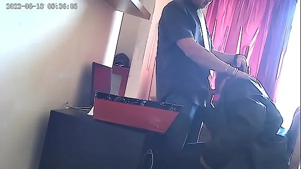 cctv camera secretary sucking the bosses cock