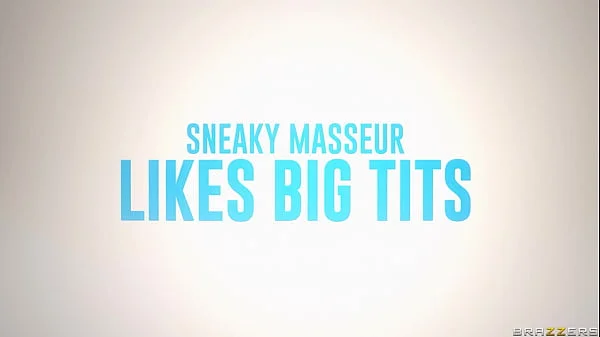 Sneaky Masseur Likes Big Tits - Dallas Playhouse / Brazzers  / stream full from www.zzfull.com/once