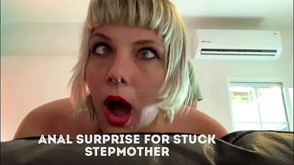 “That’s My Ass!” Stuck Stepmother Anal Surprise!